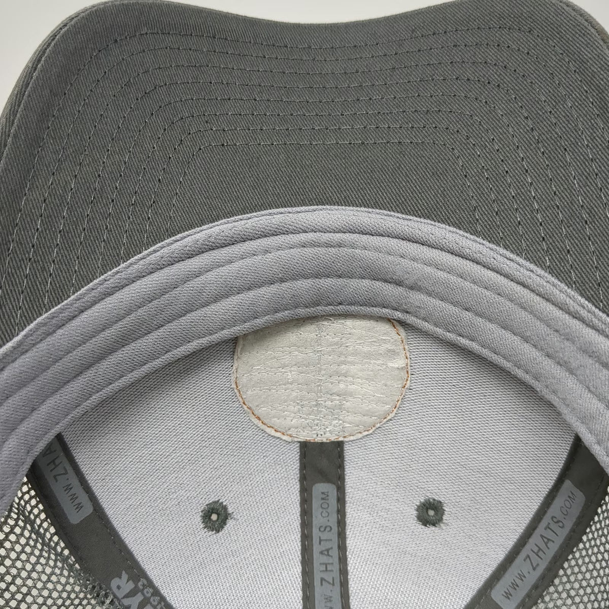 Zephyr Trucker Hat Gray One Size Bullards Bar Reservoir CA Wave Patch Snapback