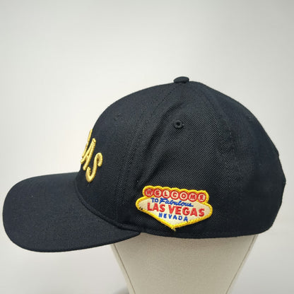 Vegas Golden Knights NHL American Needle Snapback Hat Black White One Size Patch