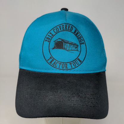 OC Sports Men's Snapback Hat Blue Black OSFM 2012 Covered Bridge Tractor Tour