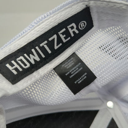 Howitzer Trucker Hat Gray One Size We the People Mesh Flat Brim Patriot MFG Hat