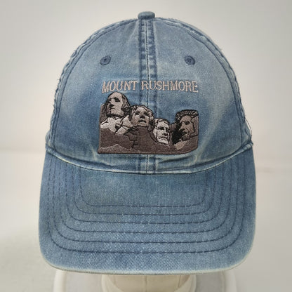 Triangle Sport Headwear Baseball Cap Blue One Size Mount Rushmore Slideback Hat