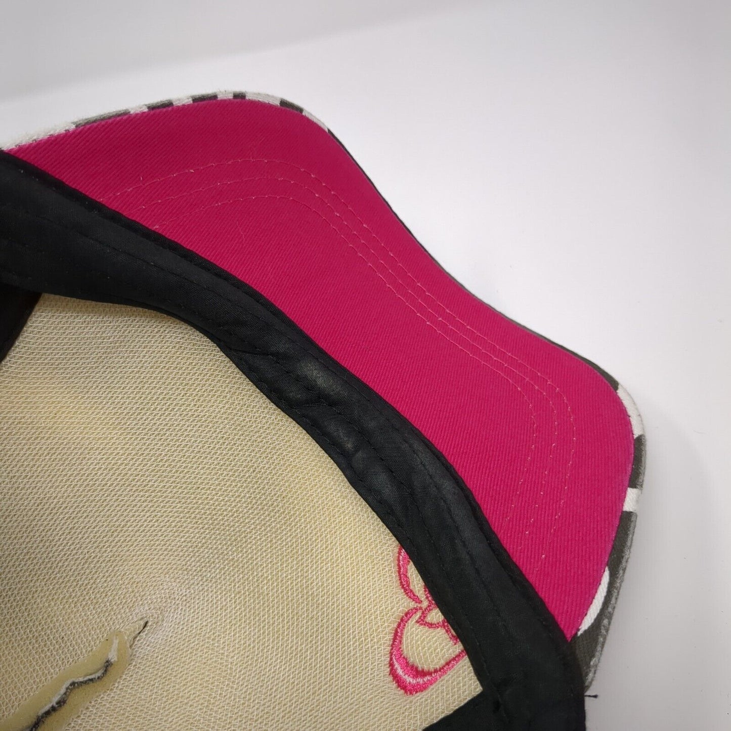 Beth Marie Snapback Trucker Hat Camo One Size Mesh Back Embroidered