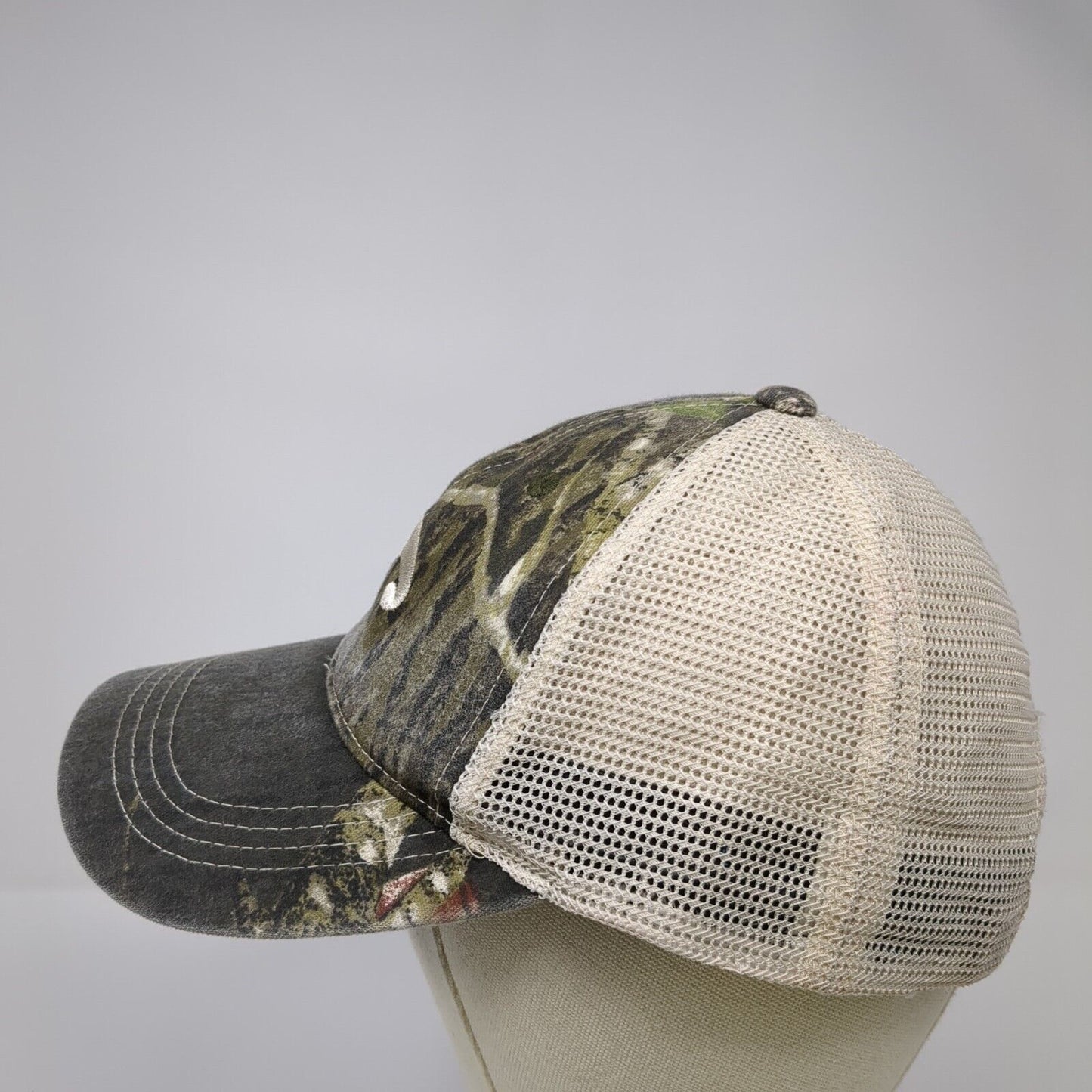 Costa Del Mar Strapback Hat Camouflage One Size Adjustable Embroidered Mesh Back
