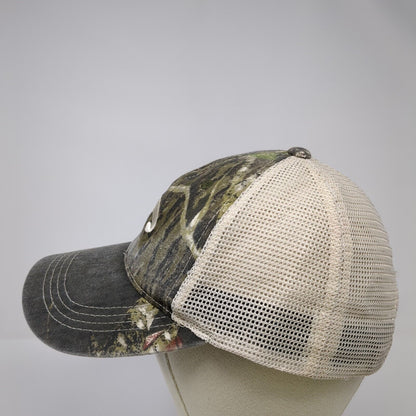 Costa Del Mar Strapback Hat Camouflage One Size Adjustable Embroidered Mesh Back