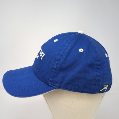 Ahead Baseball Cap Blue One Size Oyster Bay Golf Links 1983 NC Flag Logo Hat