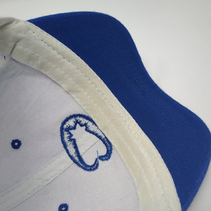Cuba Strapback Hat Multi One Size Adjustable Embroidered Logo Colorblock