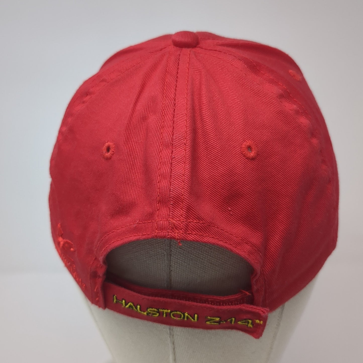 24 Jeff Gordon Strapback Hat Red One Size Adjustable Embroidered Chase