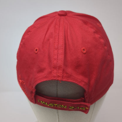 24 Jeff Gordon Strapback Hat Red One Size Adjustable Embroidered Chase