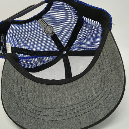 360 Apparel Trucker Hat Gray Blue One Size Kenworth Sales Truck Mesh Back
