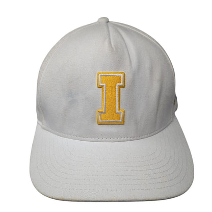 Letter I PGA Golf Management Snapback Hat White One Size Adjustable Pukka