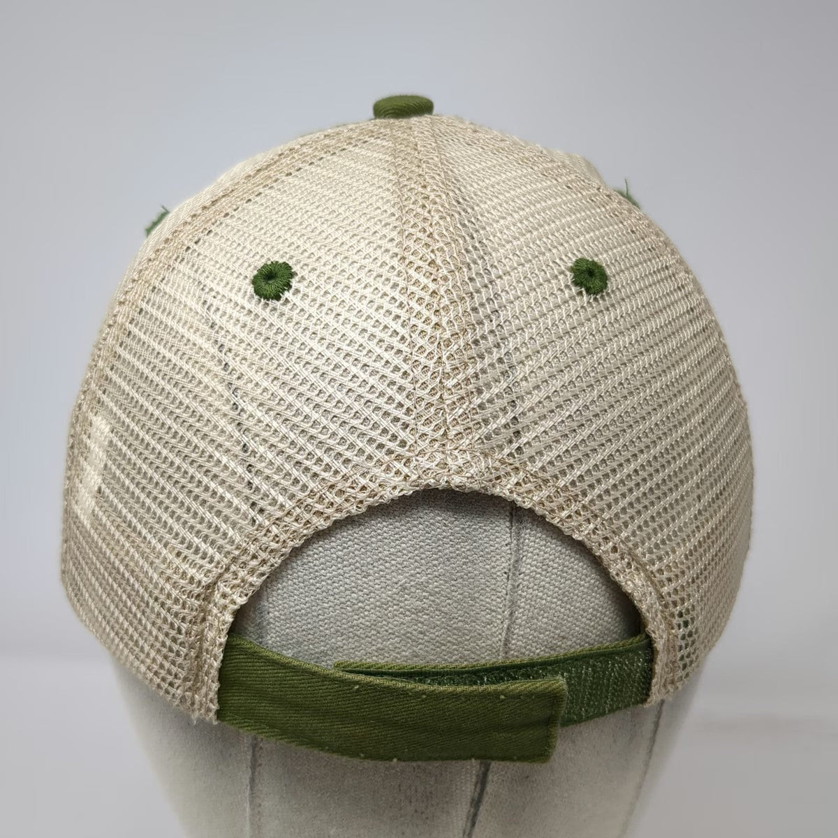 Tractor Supply Co Baseball Cap Green One Size Mesh Back Camo Logo Adjustable Hat