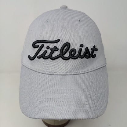 Titleist Men's Slideback Hat Gray Embroidered Pro V1 Logo Polyester