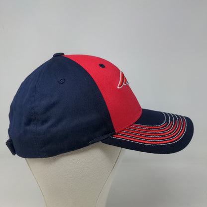 NFL Team Apparel Men's Strapback Hat Multicolor OSFA New England Patriots Logo