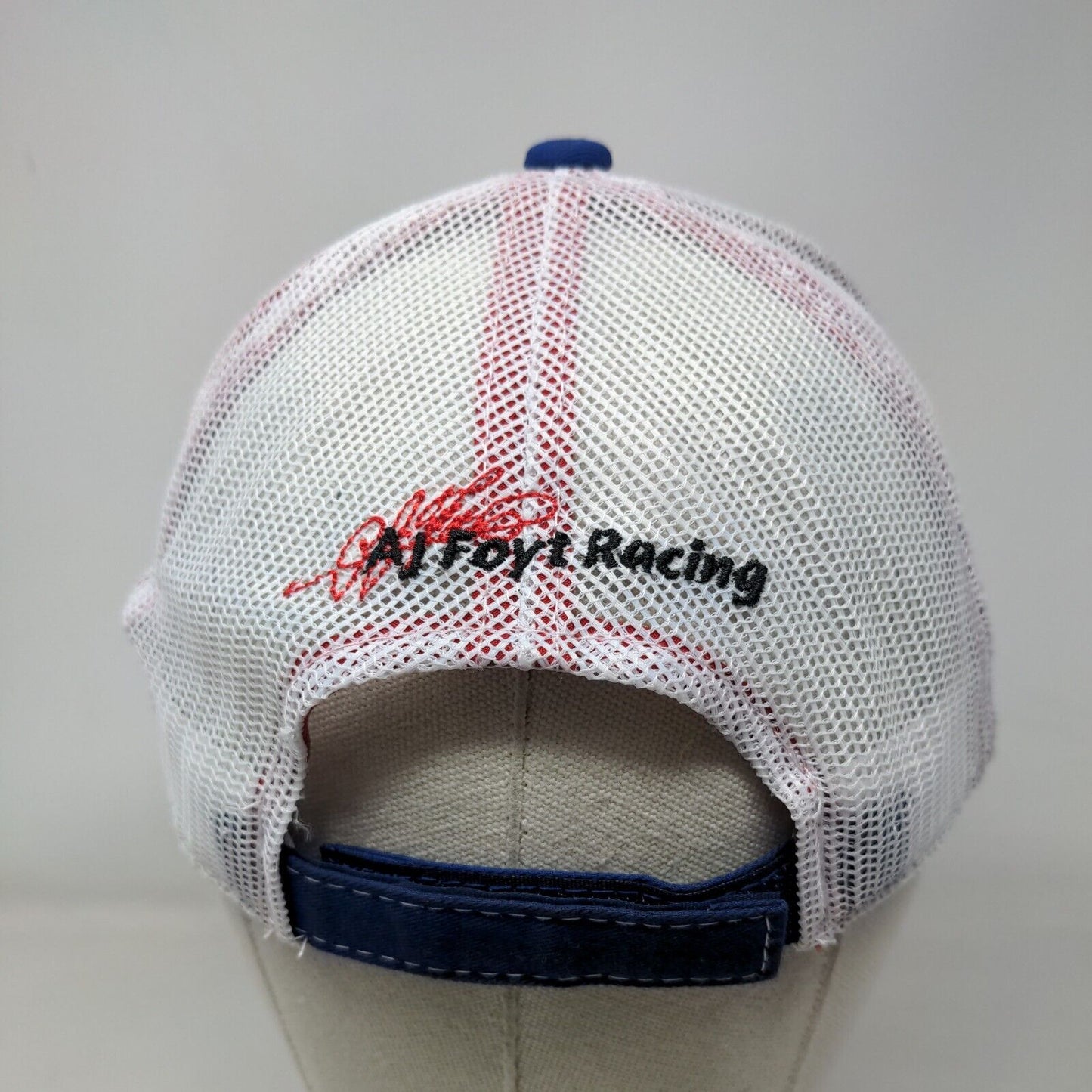 ABC Supply Co. Inc. Racing Strapback Mesh Back Trucker Hat Multi One Size