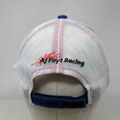 ABC Supply Co. Inc. Racing Strapback Mesh Back Trucker Hat Multi One Size