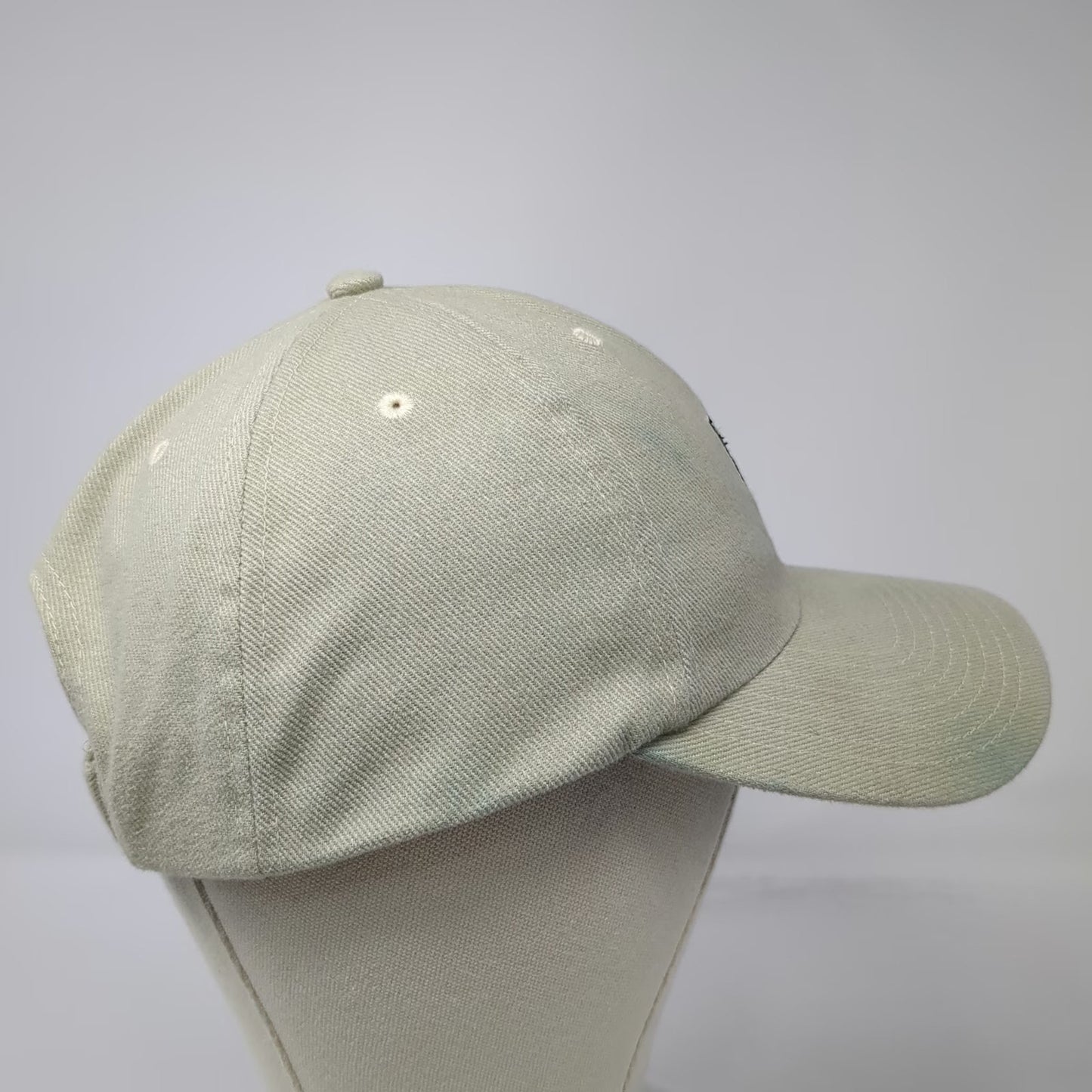 Oakland Las Vegas Raiders NFL Beige One Size Strapback Embroidered Logo Cap Hat