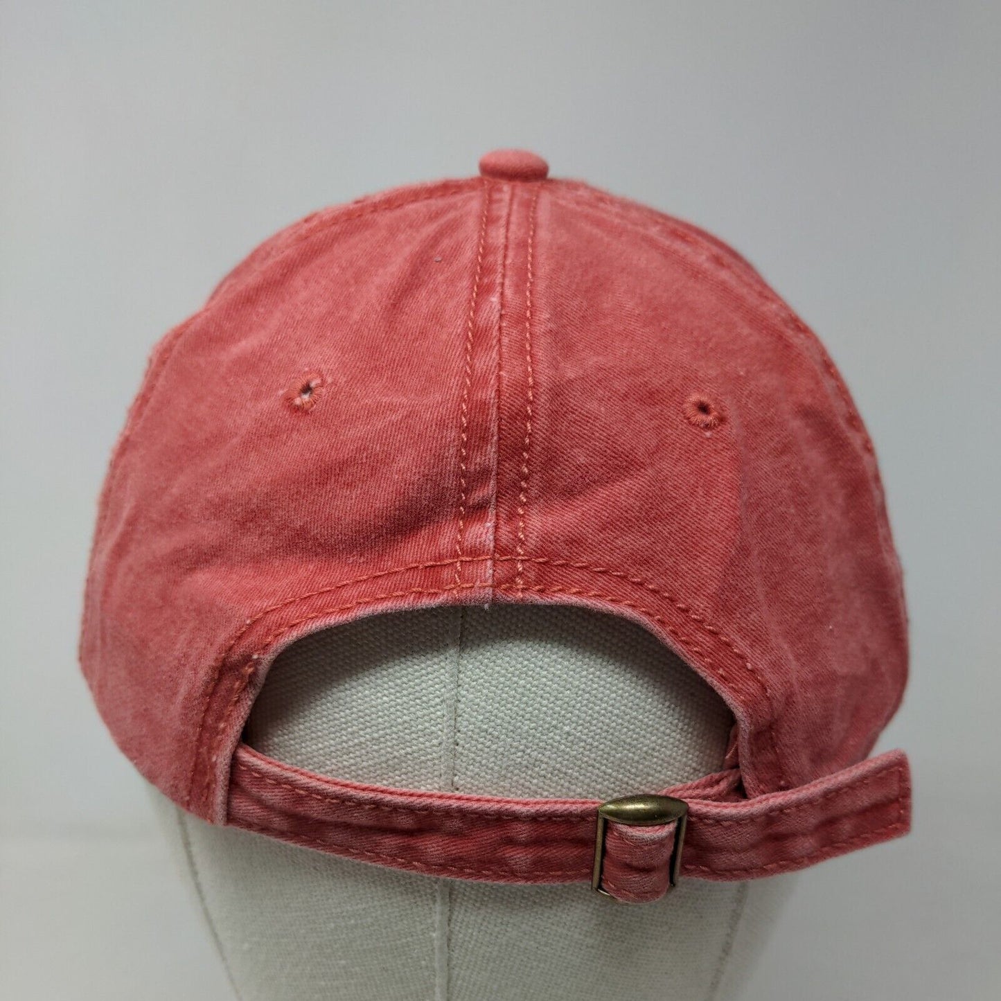 Unbranded Men's Slideback Hat Coral Bisque Pink Size OSFM Blank