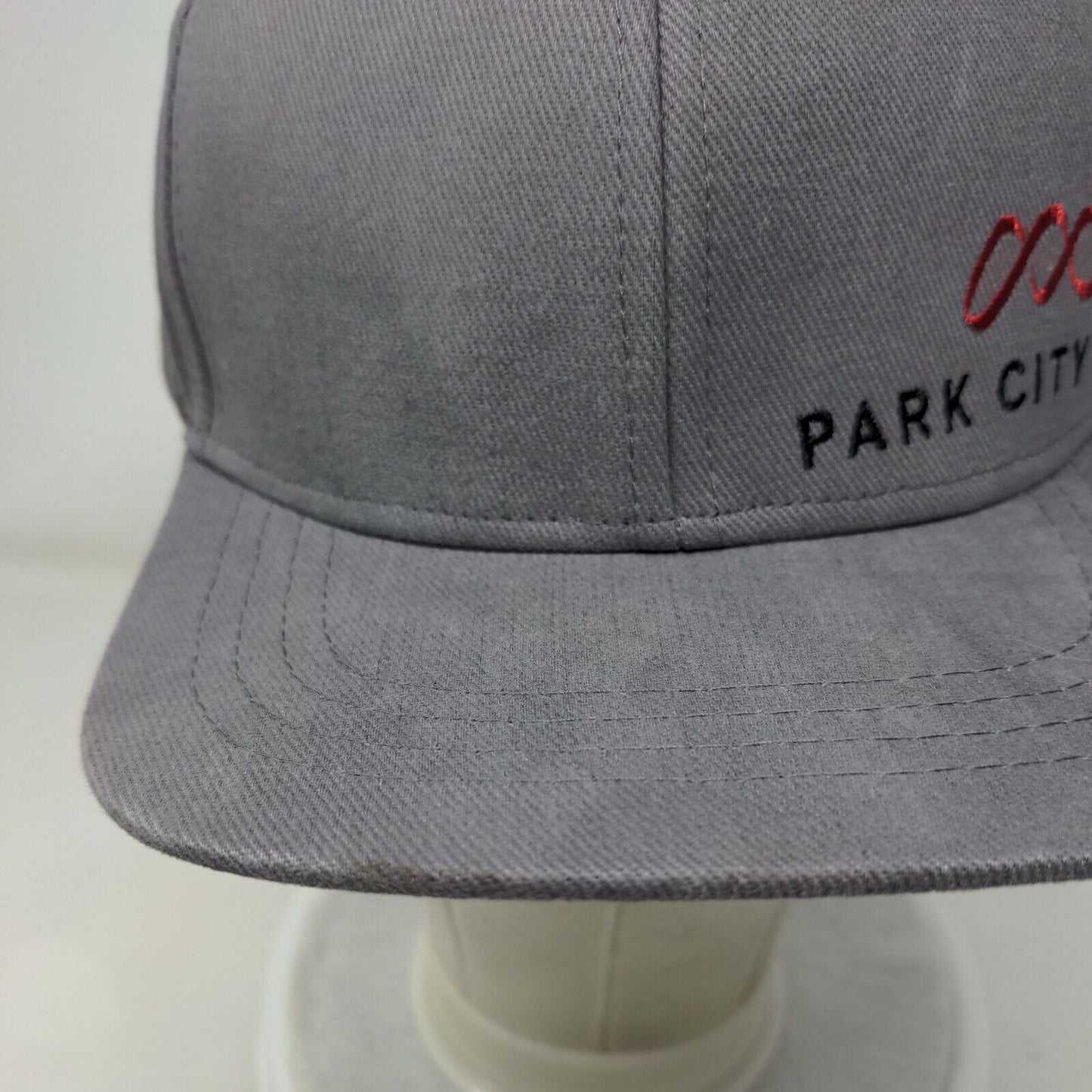 Park City Pepsi Slideback Hat Gray One Size Embroidered Adjustable
