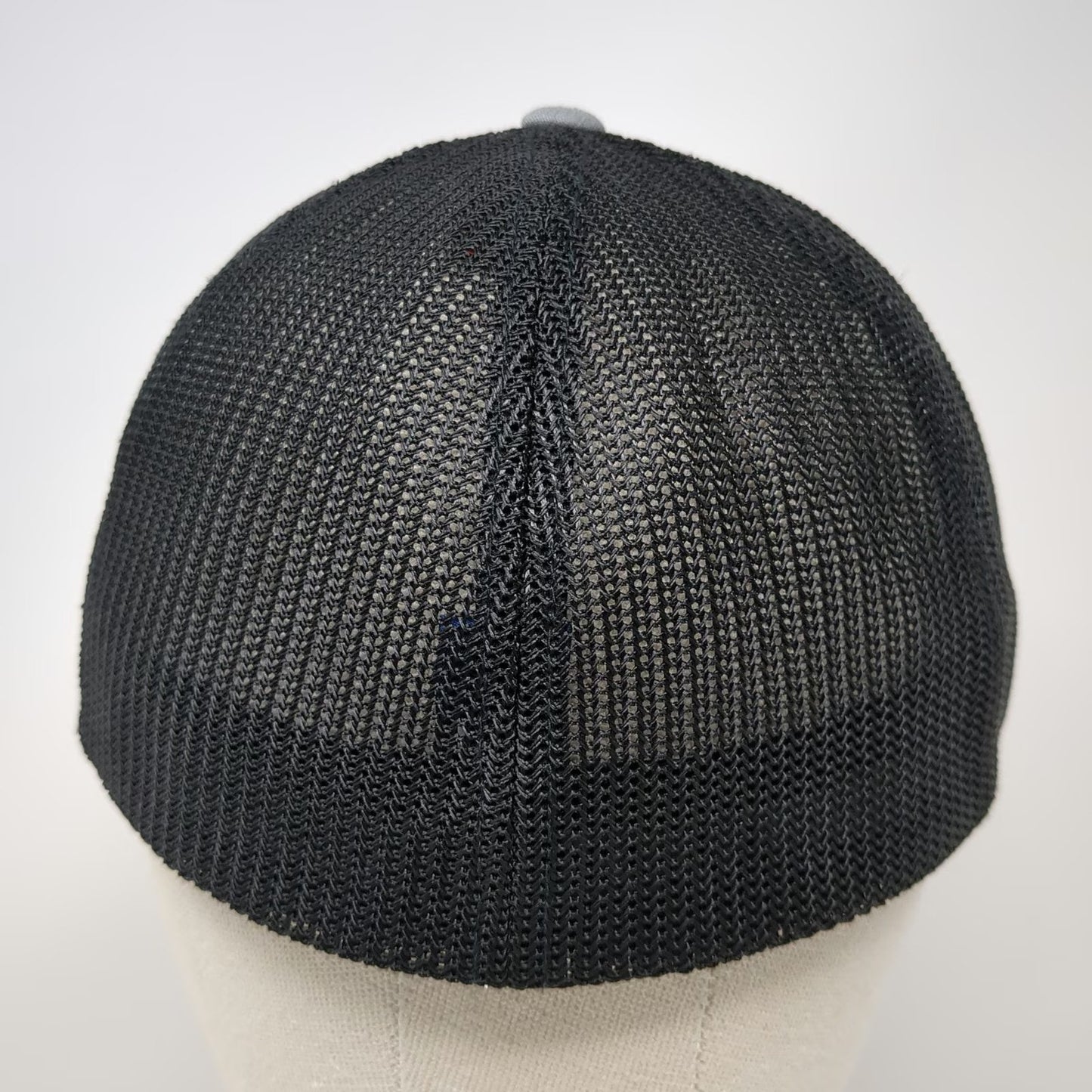 Port Authority Baseball Cap Gray XL Starr General Contracting Mesh Flexfit Hat