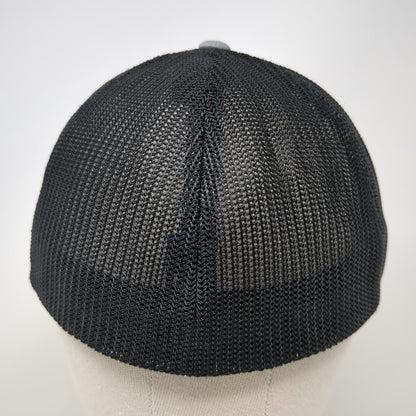 Port Authority Baseball Cap Gray XL Starr General Contracting Mesh Flexfit Hat