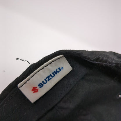 Suzuki 25th Anniversary First on 4 Wheels Strapback Hat Black OS Adjustable
