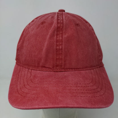 Unbranded Men's Slideback Hat Red Size OSFM Adjustable Blank