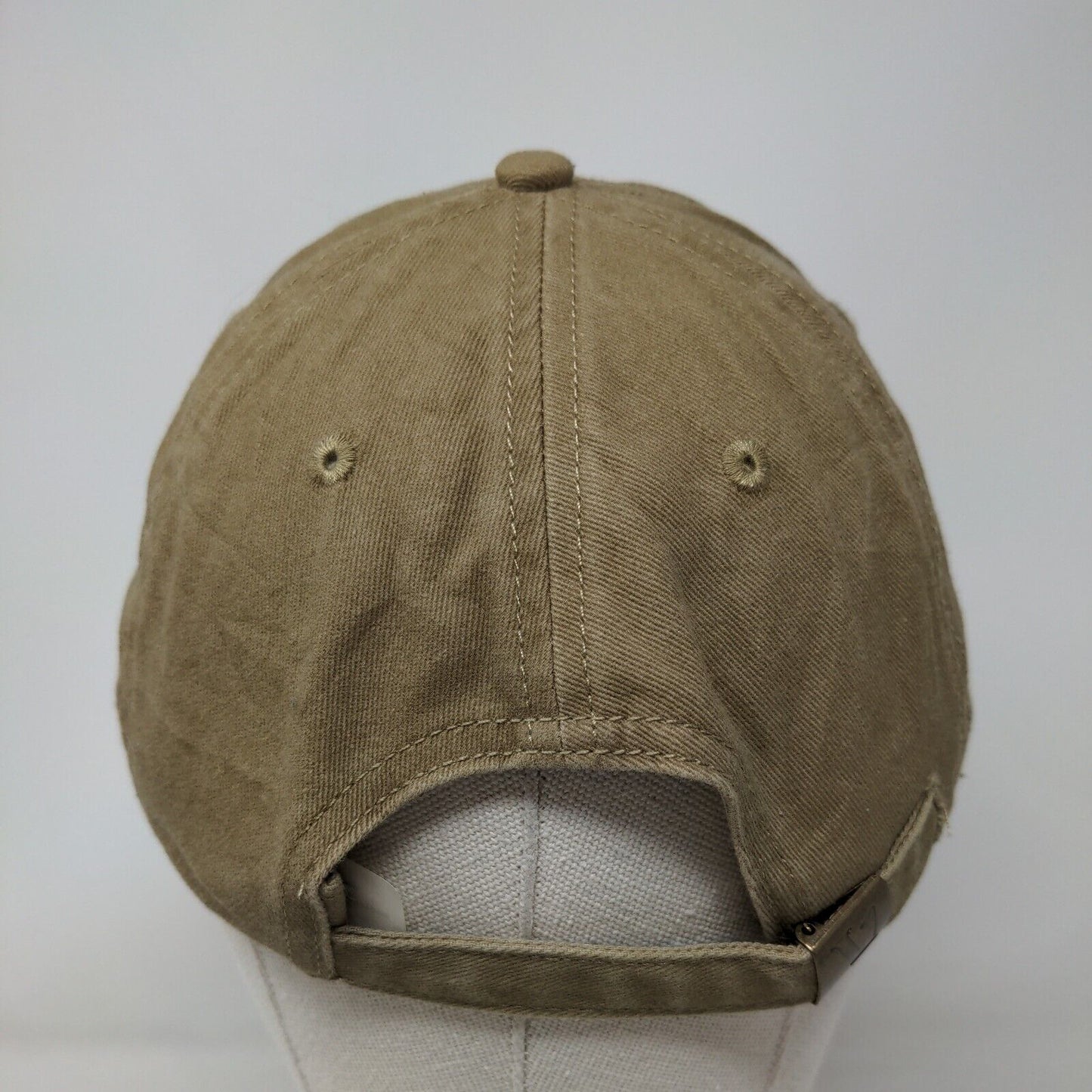 Vuori Slideback Hat Greenish-Tan One Size Embroidered Adjustable 6 Panel