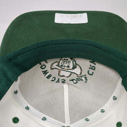 Sendero Provisions Co. 5 Panel White Green One Size Cowboys Don't Cry Hat