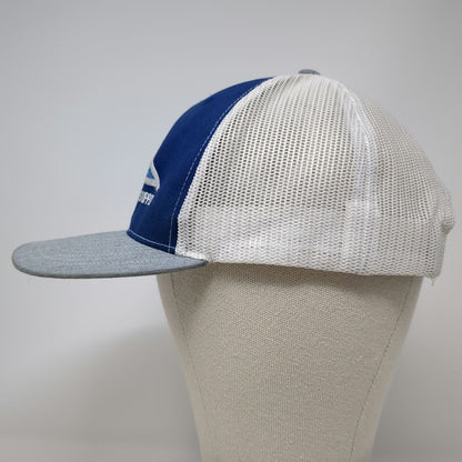 Richardson Trucker Hat Blue Gray One Size Snapback Franklin Building Supply