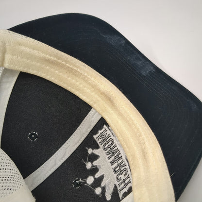 Port Authority Trucker Hat Black White One Size Monarch Pro Painting Crown Mesh