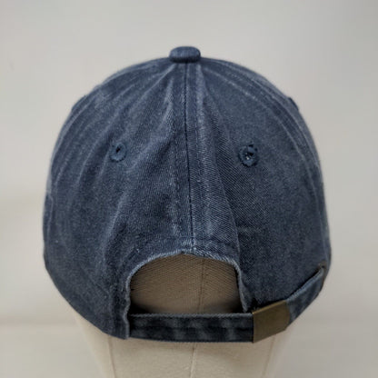 Fur Mom Slideback Hat Blue One Size Embroidered Adjustable 6 Panel