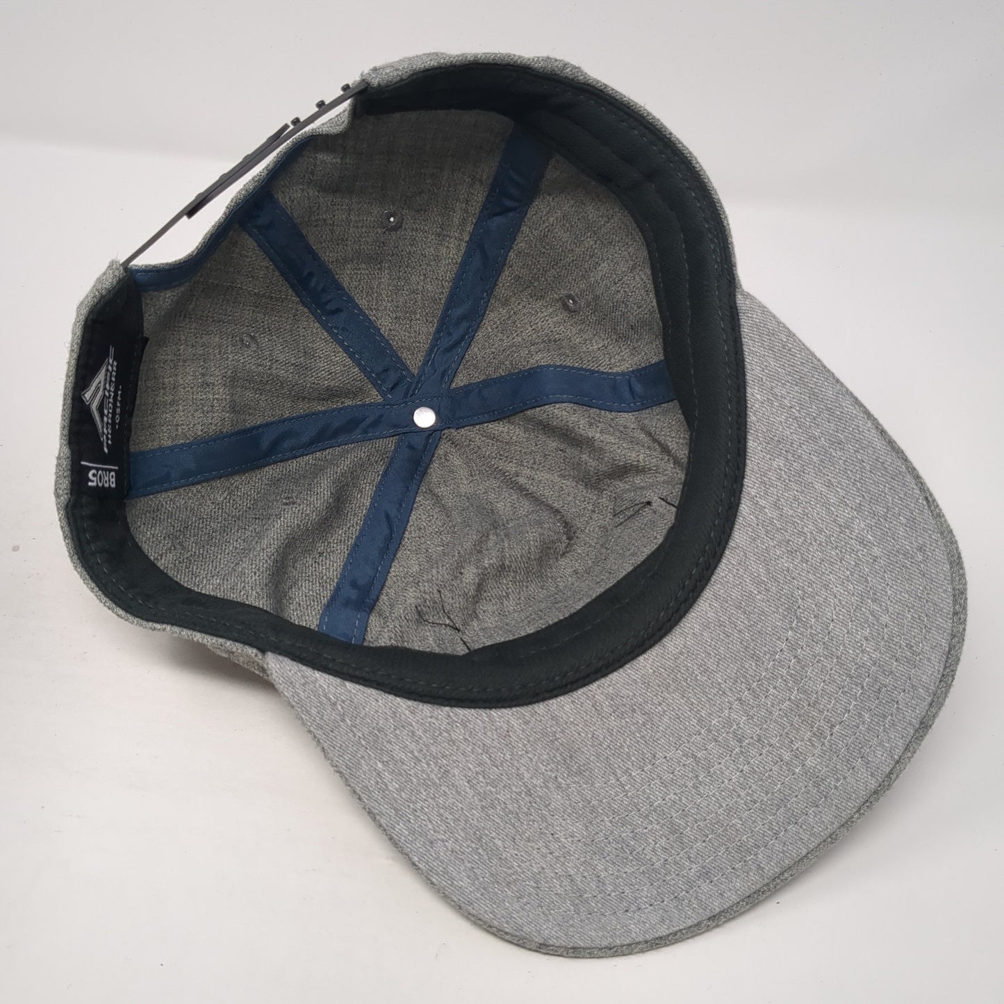 Capital Ready Mix Concrete Snapback Hat Gray OS Adjustable Pacific Headwear