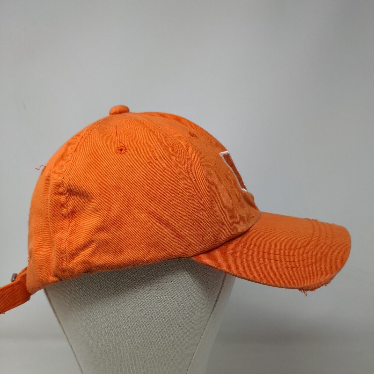 Signature Men's Slideback Hat Orange Size OSFM Miami University Hurricanes