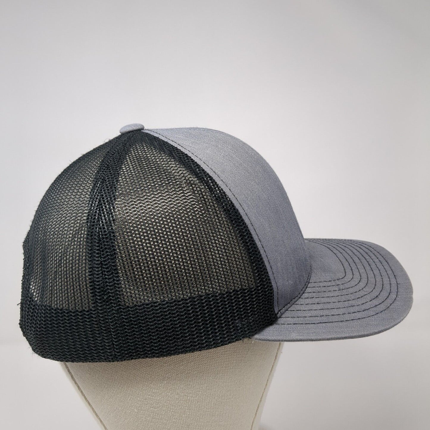 Camp Ida-Haven Snapback Trucker Hat Gray One Size Pacific Headwear