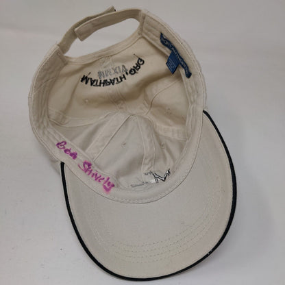 Mathpath Org MMXIV Strapback Hat Tan One Size Embroidered Port Authority