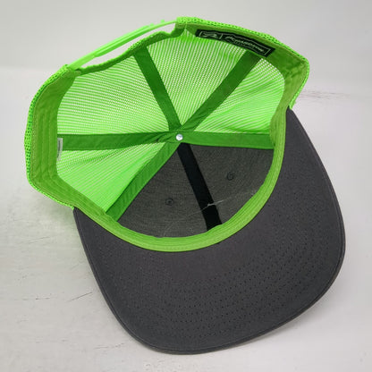 Richardson 112 Trucker Hat Gray Green One Size Idaho Central Credit Union Patch