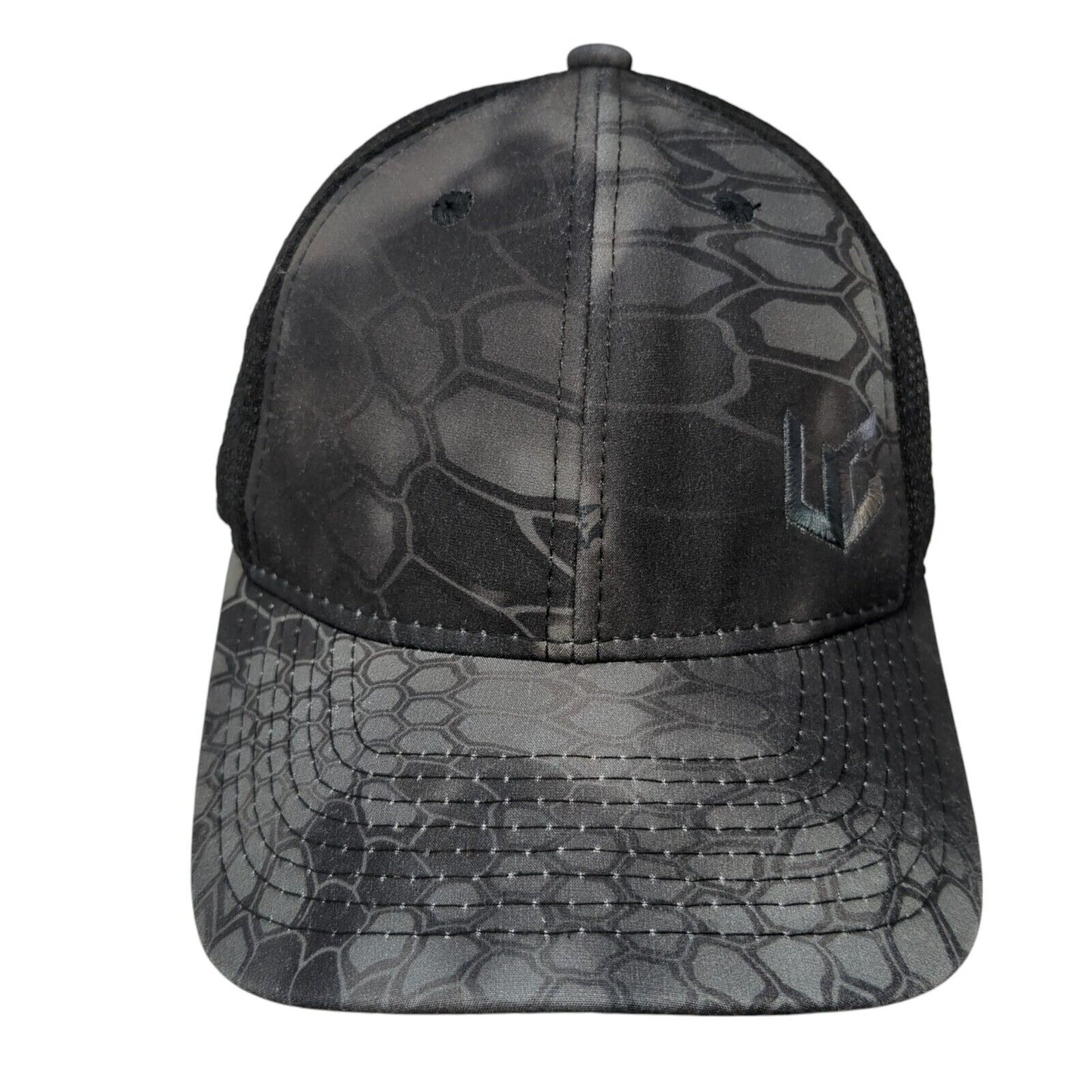 Port Authority Snapback Mesh Back Trucker Hat Camo One Size Kryptek