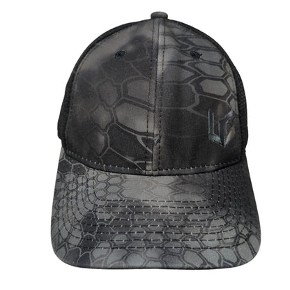 Port Authority Snapback Mesh Back Trucker Hat Camo One Size Kryptek