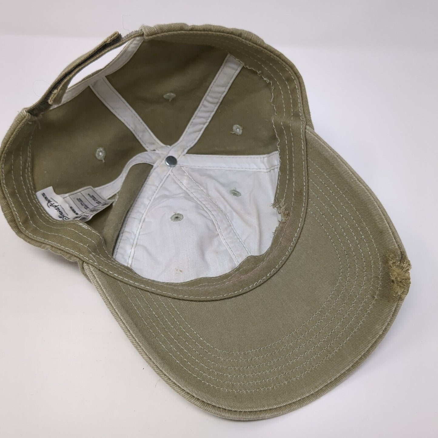 Mickey Mouse Adult Strapback Hat Brown 57-61cm Adjustable 6 Panel Disney Parks