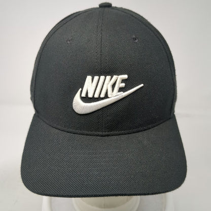 Nike Baseball Cap Black XL Dri-Fit Classic99 Embroidered Swoosh Stretch Fit Hat