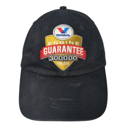 Valvoline Engine Guarantee 300,000 Miles Slideback Hat Black One Size