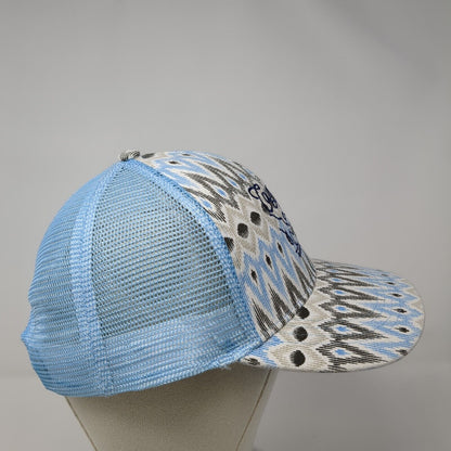 Cougar Lane Lodge Snapback Trucker Hat Multi One Size Mesh Back Geo