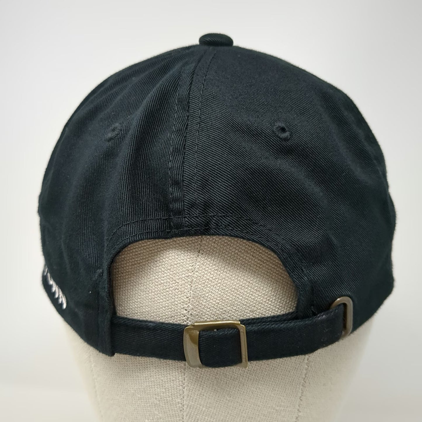 Yupoong Baseball Cap Black One Size Flowertown Cannabis Slideback Adjustable Hat