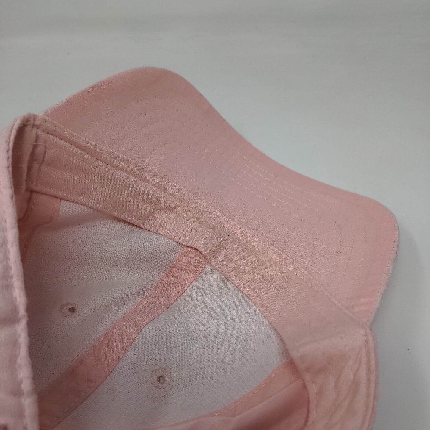 Unbranded Slideback Hat Solid Pink One Size Adjustable 6 Panel Blank