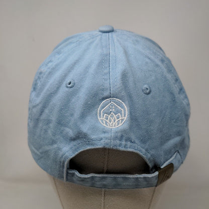 RH Slideback Hat Blue OSFA Adjustable Embroidered Vented Holes Cotton