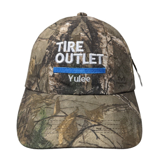 Tire Outlet Yulee Strapback Hat Camo One Size Port Authority Realtree W/Tags