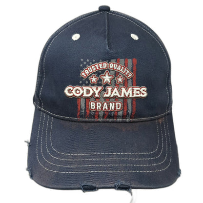 Cody James 5 Panel Blue Red Gray White One Size American Flag Stars Snapback Hat