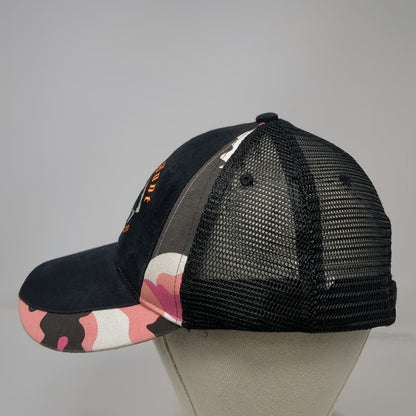 Mountain Lakes First Hunt Foundation Black One Size Baseball Cap Pink Camo Hat
