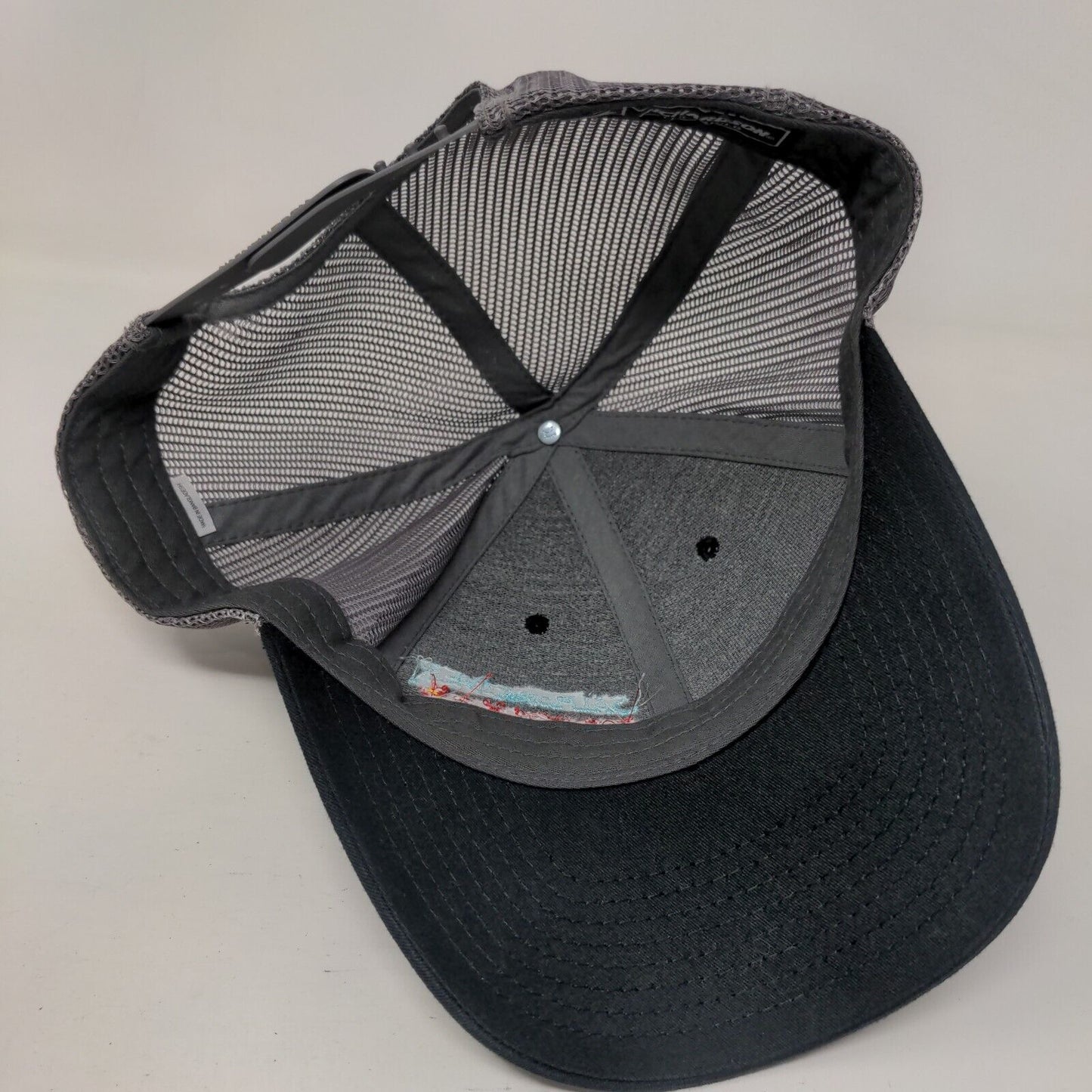 Salmon River Brewery McCall Idaho Snapback Trucker Hat Black M/L Richardson