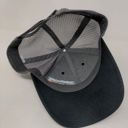 Salmon River Brewery McCall Idaho Snapback Trucker Hat Black M/L Richardson